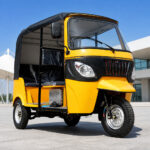2026 Electric Double Row Passenger Tuk Tuk 3 Wheel 60V Tricycle - image 12