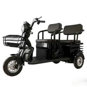 Chinese-Made Electric Tricycle New Energy Three-Wheel High Speed Open Body 60V Voltage