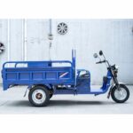 Custom Electric Cargo Tricycle 1000W Power 60V Voltage Iron Steel Cargo Trike Electric Tricycle - image 3