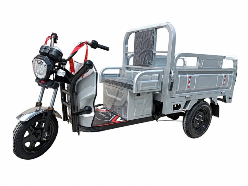 Direct Factory Production Three-Wheel Electric Cargo Tricycle Open 60v20ah Battery Remote Control Motorized Steel Frame 400kg