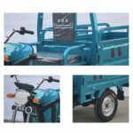 Economical and Efficient Open Body 3-Wheel Tricycle with 400kg Payload Capacity for Business Cargo Use and Budget - image 3