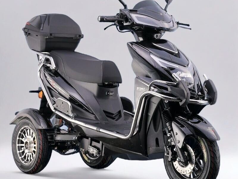 EEC DOT Certified Outdoor Electric Tricycle Motorcycle 3 Wheel Electric Scooter for Adults & Elderly Open Body Type