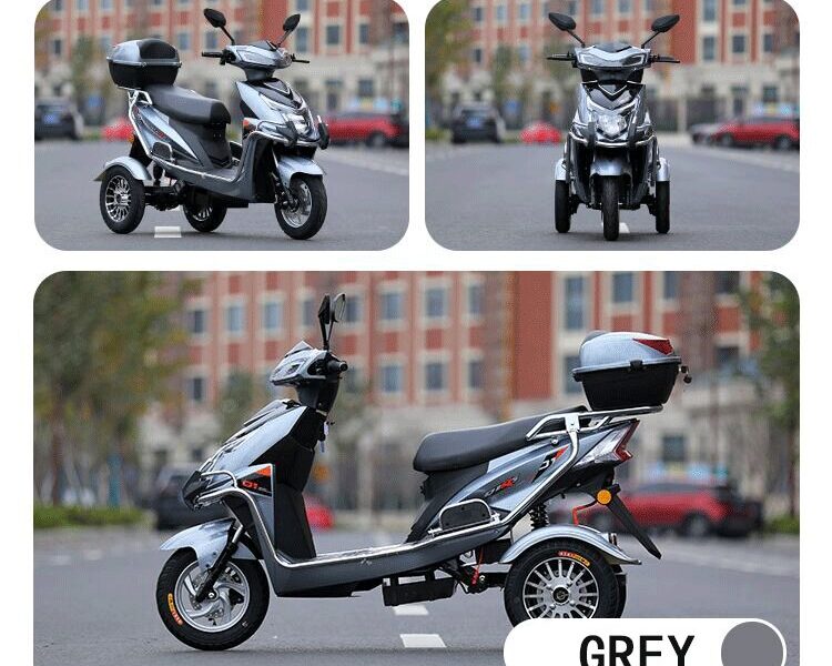 EEC DOT Certified Outdoor Electric Tricycle Motorcycle 3 Wheel Electric Scooter for Adults & Elderly Open Body Type