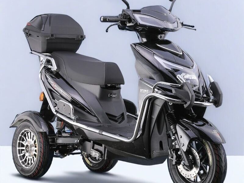 EEC DOT Certified Outdoor Electric Tricycle Motorcycle 3 Wheel Electric Scooter for Adults & Elderly Open Body Type