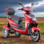 EEC DOT Certified Outdoor Electric Tricycle Motorcycle 3 Wheel Electric Scooter for Adults & Elderly Open Body Type - image 5