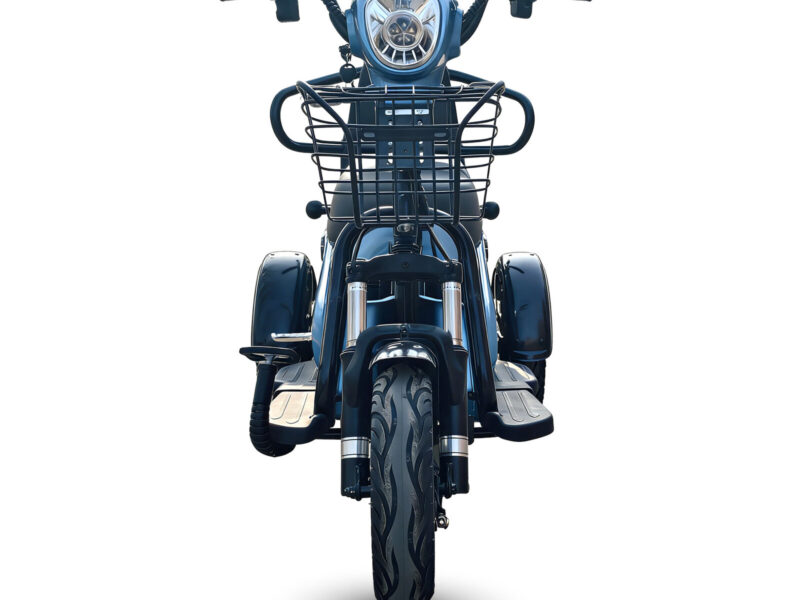 500w Open Body Electric Tricycle 3 Wheel Scooter 2 Seats Electric Mobility Trike Outdoor for Adult Daily Errands