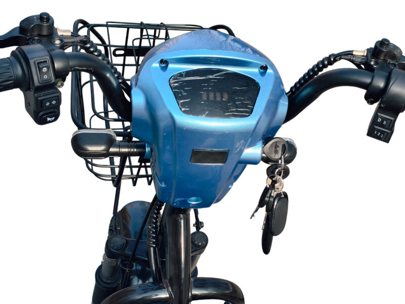 500w Open Body Electric Tricycle 3 Wheel Scooter 2 Seats Electric Mobility Trike Outdoor for Adult Daily Errands