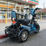 Electric Tricycle 500W 3 Wheel Electric Scooter 12-Tube Controller 2 Seater Mobility Ebike 40km Range for Adult Elderly - image 6
