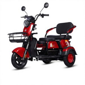 Electric Tricycle Adults Small Cargo Model Elderly Open 500W Power 100-200kg Payload 50-70km Range