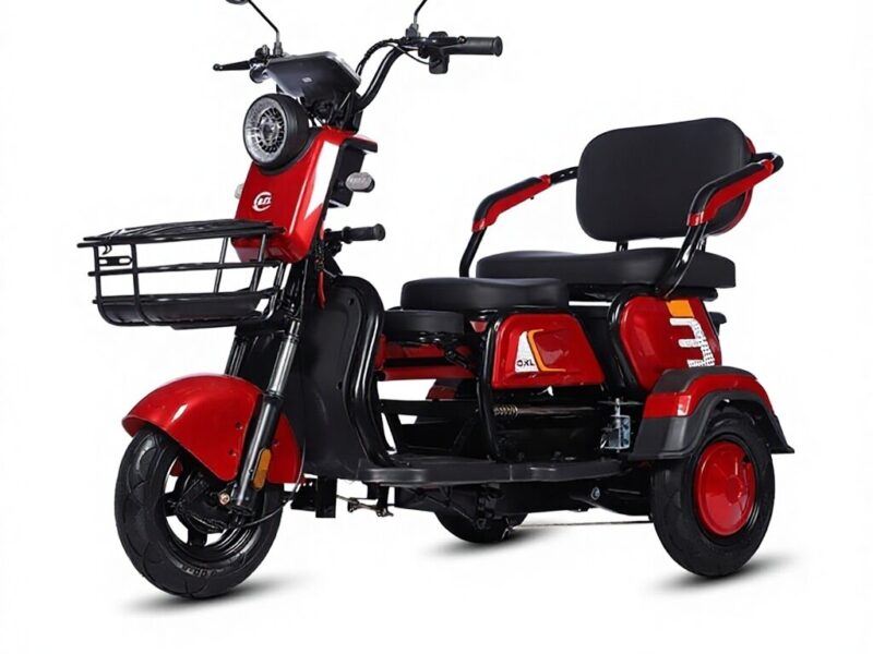 Electric Tricycle Adults Small Cargo Model Elderly Open 500W Power 100-200kg Payload 50-70km Range