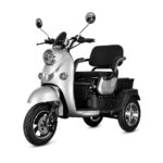 Electric Tricycle Scooter High Quality 60V 1000W+ 25km/h Low-Speed 70km Lithium Power Three Wheels Open Body Adults 400kg - image 2
