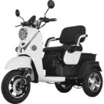 Electric Tricycle Scooter High Quality 60V 1000W+ 25km/h Low-Speed 70km Lithium Power Three Wheels Open Body Adults 400kg - image 3