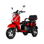 Electric Tricycle Scooter High Quality 60V 1000W+ 25km/h Low-Speed 70km Lithium Power Three Wheels Open Body Adults 400kg - image 5