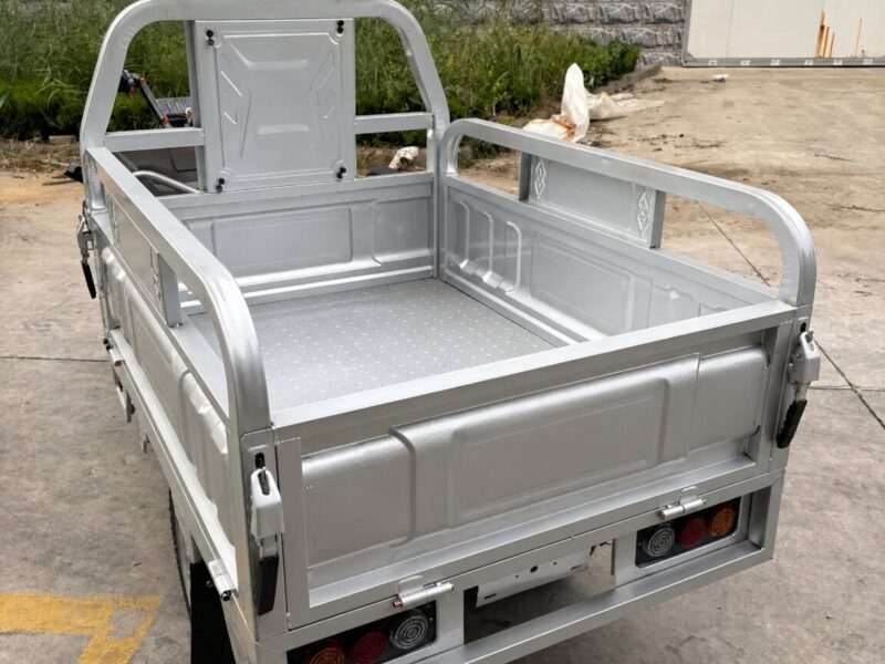 2025 China Hot Sell Truck Stainless Steel Cargo Tricycle Delivery Electric Tricycle 3 Wheel Adult Tricycle for Cargo