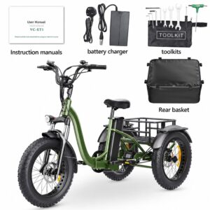 Electric Tricycle With Cheap Electric Trike 3 Wheel Electric Bike With Pedals Electric Vehicle Tricycle UK EU Stock