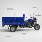 Engine Adult Three Wheel Open Body Gasoline 200cc Cargo Tricycle Passenger Sport Motorized Motorcycle - image 5