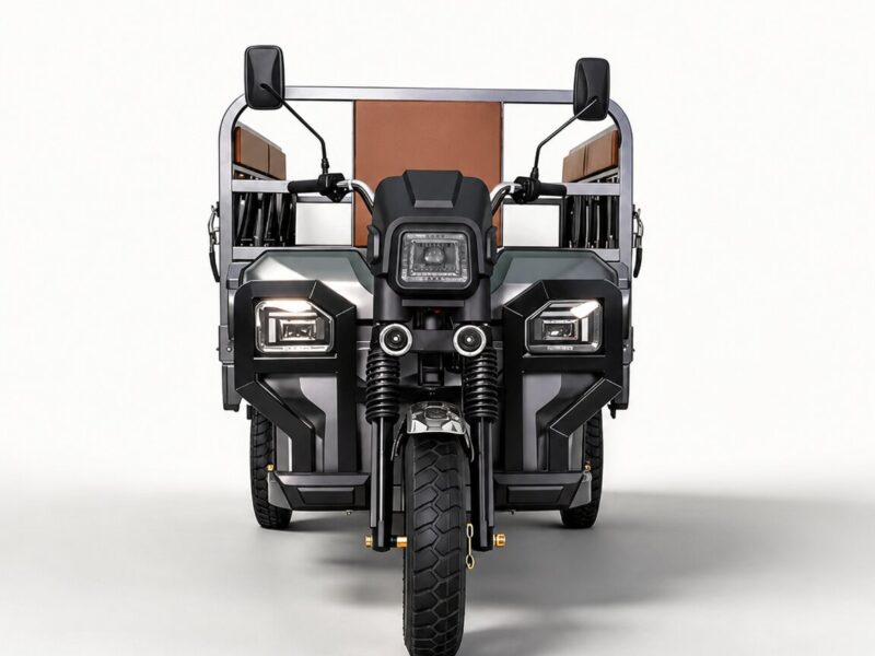 Factory Adult Open Body Electric Trike Dual Use Electric Tricycle 3 Wheeler for Passenger and Cargo Transport