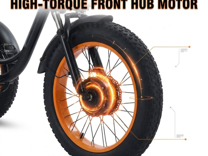 Factory Direct 48V 500W All-Terrain Dual Basket Steel Pedal Assist 20 Inch Fat Tire Electric Tricycle for Cargo Delivery