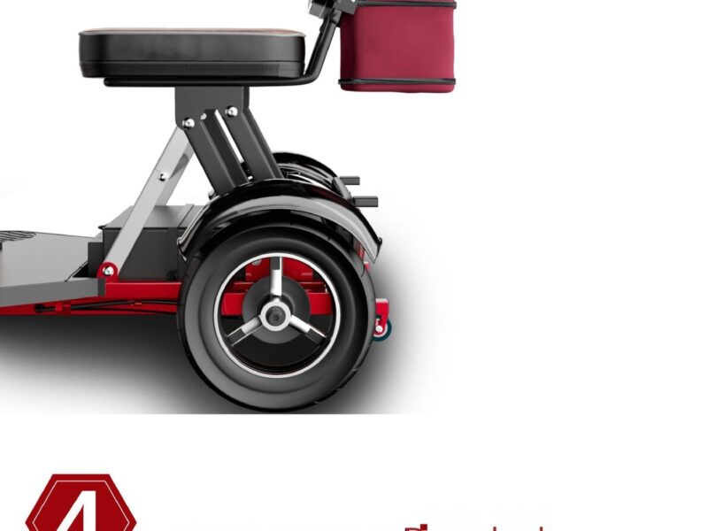 Factory Direct Adult Leisure Mini Electric Tricycle 3 Speed 48V Lithium Battery Brushless Motor Folding Design Commuter Vehicle