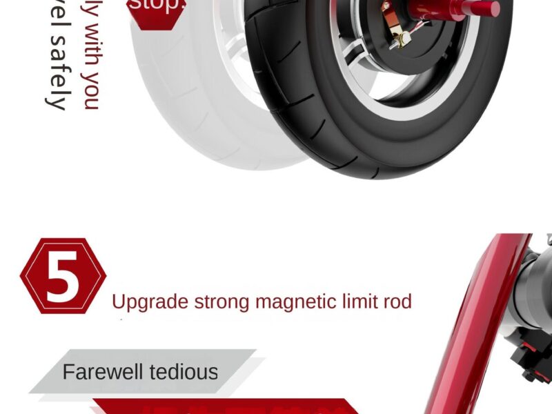 Factory Direct Adult Leisure Mini Electric Tricycle 3 Speed 48V Lithium Battery Brushless Motor Folding Design Commuter Vehicle