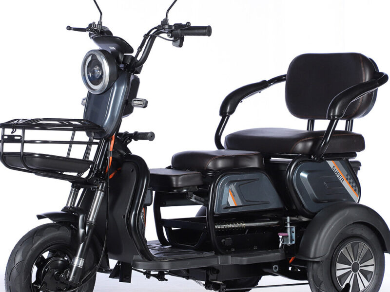 Factory-Direct: Dual-Purpose Electric Tricycle Two-Seater Personal Mobility Vehicle for Both Children and Adults