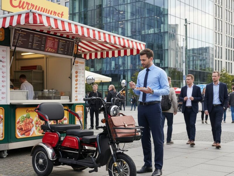 Factory Direct Foldable Electric Trike for Grocery Shopping and Market Errands With Front and Rear Baskets Electric Tricycle