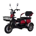 Factory Direct Foldable Electric Trike for Grocery Shopping and Market Errands With Front and Rear Baskets Electric Tricycle - image 5