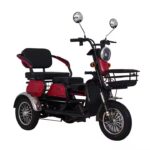 Factory Direct Foldable Electric Trike for Grocery Shopping and Market Errands With Front and Rear Baskets Electric Tricycle - image 6