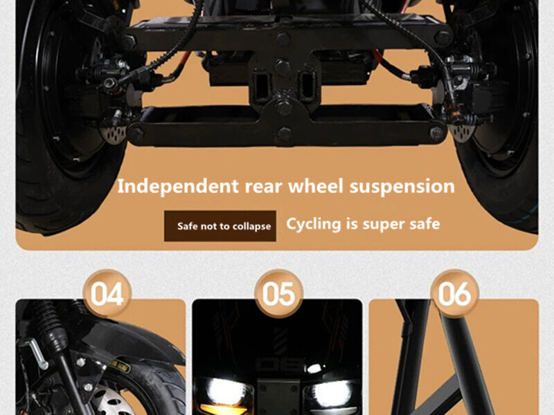 Factory direct sales, low prices, high quality, wholesale high-speed, adult electric tricycles