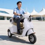 Factory Direct Sales of a New Type of Leisure Electric Tricycle. the Battery Is Priced for High-power Electric Tricycles - image 2