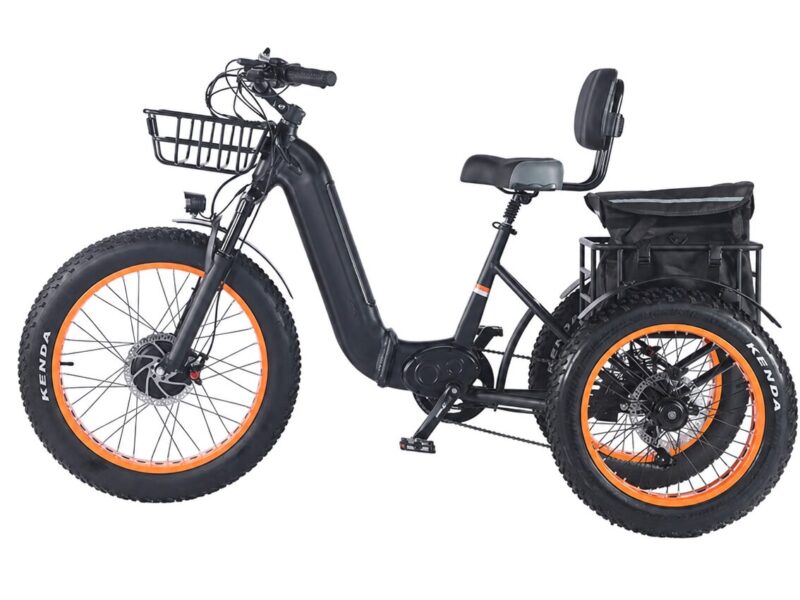 Factory Direct Tie Recumbent Fat Two Front Wheels Trike Electric With Price
