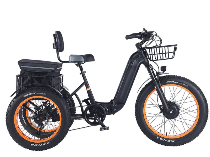 Factory Direct Tie Recumbent Fat Two Front Wheels Trike Electric With Price