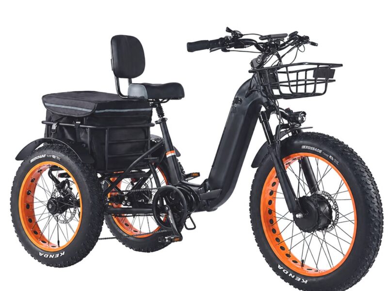 Factory Direct Tie Recumbent Fat Two Front Wheels Trike Electric With Price