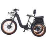 Factory Direct Tie Recumbent Fat Two Front Wheels Trike Electric With Price - image 2