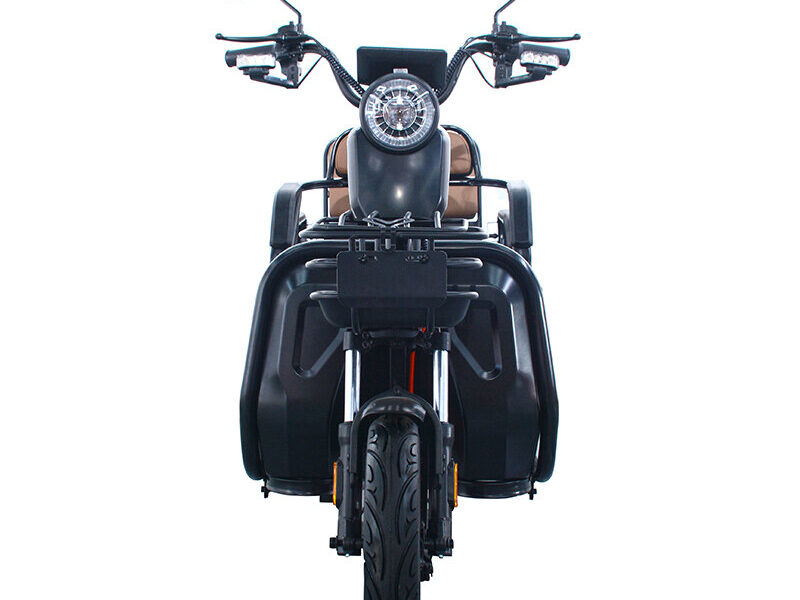 Factory Electric Tricycle Three Wheels Electric City Bike High Speed Powerful Mini Truck Double Seat 60V 20A 1000W