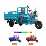Factory Made Cheap 3-Wheel Electric Tricycle Open Body Cargo Use 48V Battery - image 2