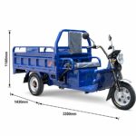 Factory Price 3 Wheel Electric Tricycle Cargo Bike 1000w Electric Cargo Tricycle - image 3
