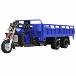 Factory Wholesale 9 Wheels Cargo Dump Tricycle Motorcycle 300CC or 350CC Gasoline Fuel Power Open Body Types for Cargo Use - image 2