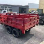 Factory Wholesale 9 Wheels Cargo Dump Tricycle Motorcycle 300CC or 350CC Gasoline Fuel Power Open Body Types for Cargo Use - image 5