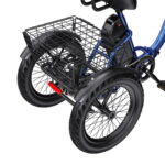 Folding 3 Wheel Electric Tricycle 48V500W Long Range Adult Cargo E-Trike EU Warehouse Free Shipping - image 4