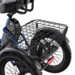 Folding 3 Wheel Electric Tricycle 48V500W Long Range Adult Cargo E-Trike EU Warehouse Free Shipping - image 5