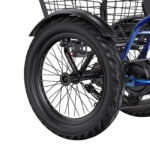 Folding 3 Wheel Electric Tricycle 48V500W Long Range Adult Cargo E-Trike EU Warehouse Free Shipping - image 6