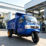 Heavy Duty Open Diesel Engine Les Tricycle with Electrical Ignition for Cargo Transportation on Rough Roads Factory Price - image 2