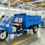 Heavy Duty Open Diesel Engine Les Tricycle with Electrical Ignition for Cargo Transportation on Rough Roads Factory Price - image 3