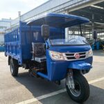 Heavy Duty Open Diesel Engine Les Tricycle with Electrical Ignition for Cargo Transportation on Rough Roads Factory Price - image 5