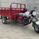 Heavy Loading 3-Wheel Petrol Motorcycle with Hydraulic Dumper/Open Body Motorized Cargo Loading Tricycle/Rickshaw - image 2