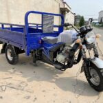 Heavy Loading 3-Wheel Petrol Motorcycle with Hydraulic Dumper/Open Body Motorized Cargo Loading Tricycle/Rickshaw - image 4