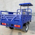 Heavy Loading 3-Wheel Petrol Motorcycle with Hydraulic Dumper/Open Body Motorized Cargo Loading Tricycle/Rickshaw - image 5