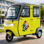 High Appearance Level 800W Electric Tricycle with Intelligent Equipment - image 4