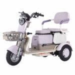 High Quality 3-Seat Electric Tricycle for Adults Single-Speed 30-50km/h Power Open LCD Display Electric Frame Furniture Smart - image 3
